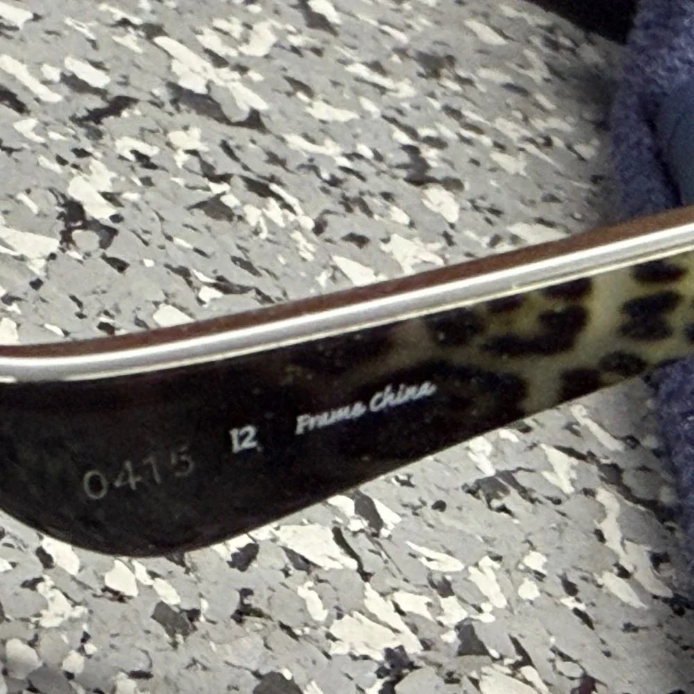 Guess GU2506 047 Brown Leopard Print Eyeglass Frames 52-15-135 FRAMES ONLY